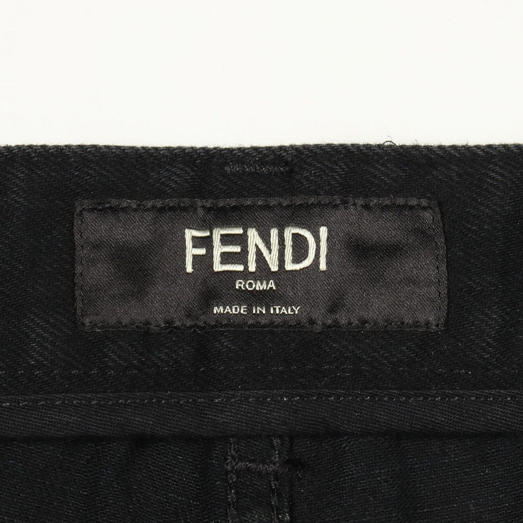 Fendi Denim Pants Cotton — view 3