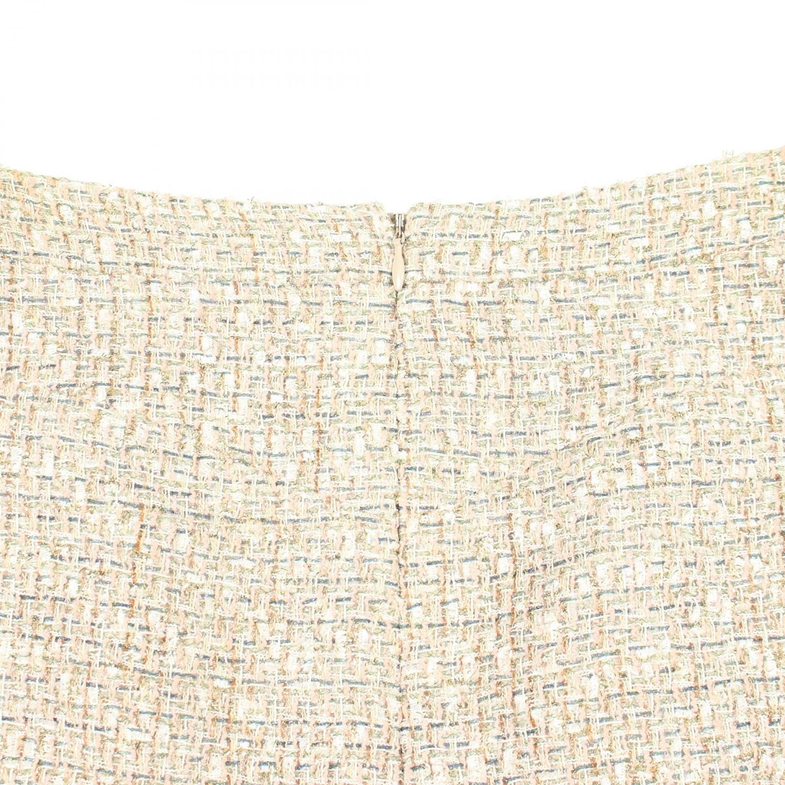 Chanel Skirt CC Logo Tweed — view 5