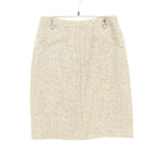Chanel Skirt CC Logo Tweed