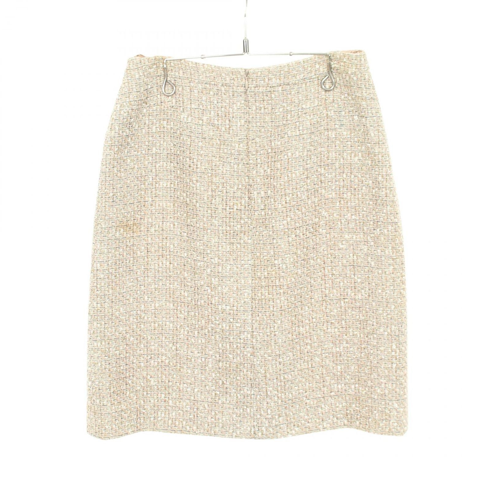 Chanel Skirt CC Logo Tweed — view 2