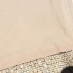 Chanel Skirt CC Logo Tweed — view 8
