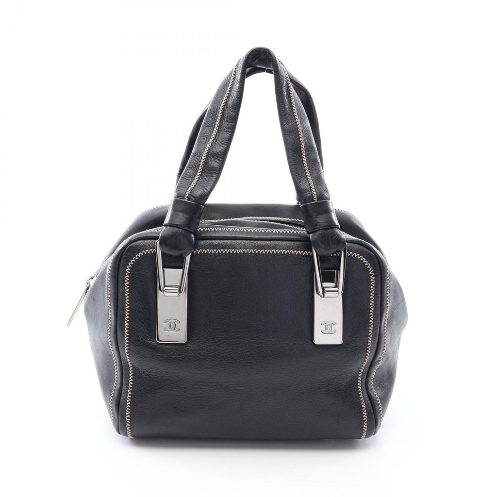 Chanel Handbag Black Lambskin Mini