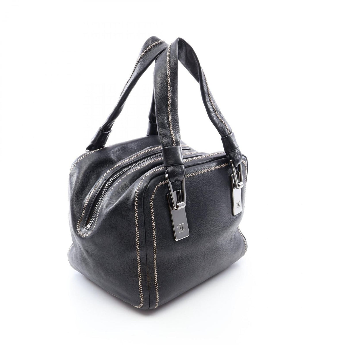 Chanel Handbag Black Lambskin Mini — view 2