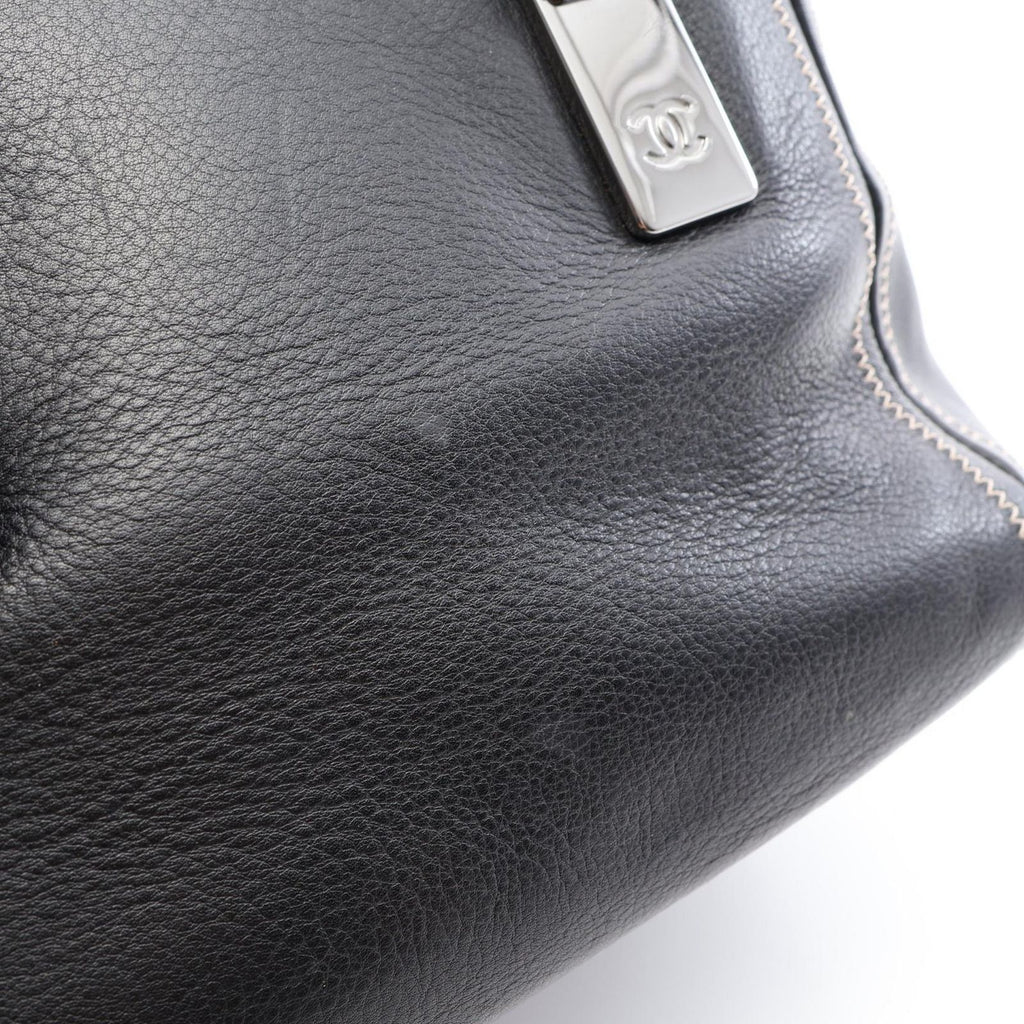 Chanel Handbag Black Lambskin Mini — view 6