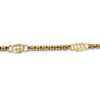 Gucci Vintage Interlocking G Chain Belt Gold 70 — view 5