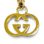 Gucci Vintage Interlocking G Chain Belt Gold 70 — view 8
