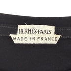 Hermes Cotton Martin Margiela Era Series Button Crew Neck Long Sleeve T-Shirt — view 6