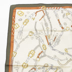 Hermes Carre 90 Chevaux Dechaines Silk Scarf Multicolor — view 2