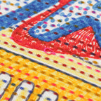 Hermes Carre 70 Cheval Oscope Neon Chevaloscope Pointier Silk Scarf White — view 7