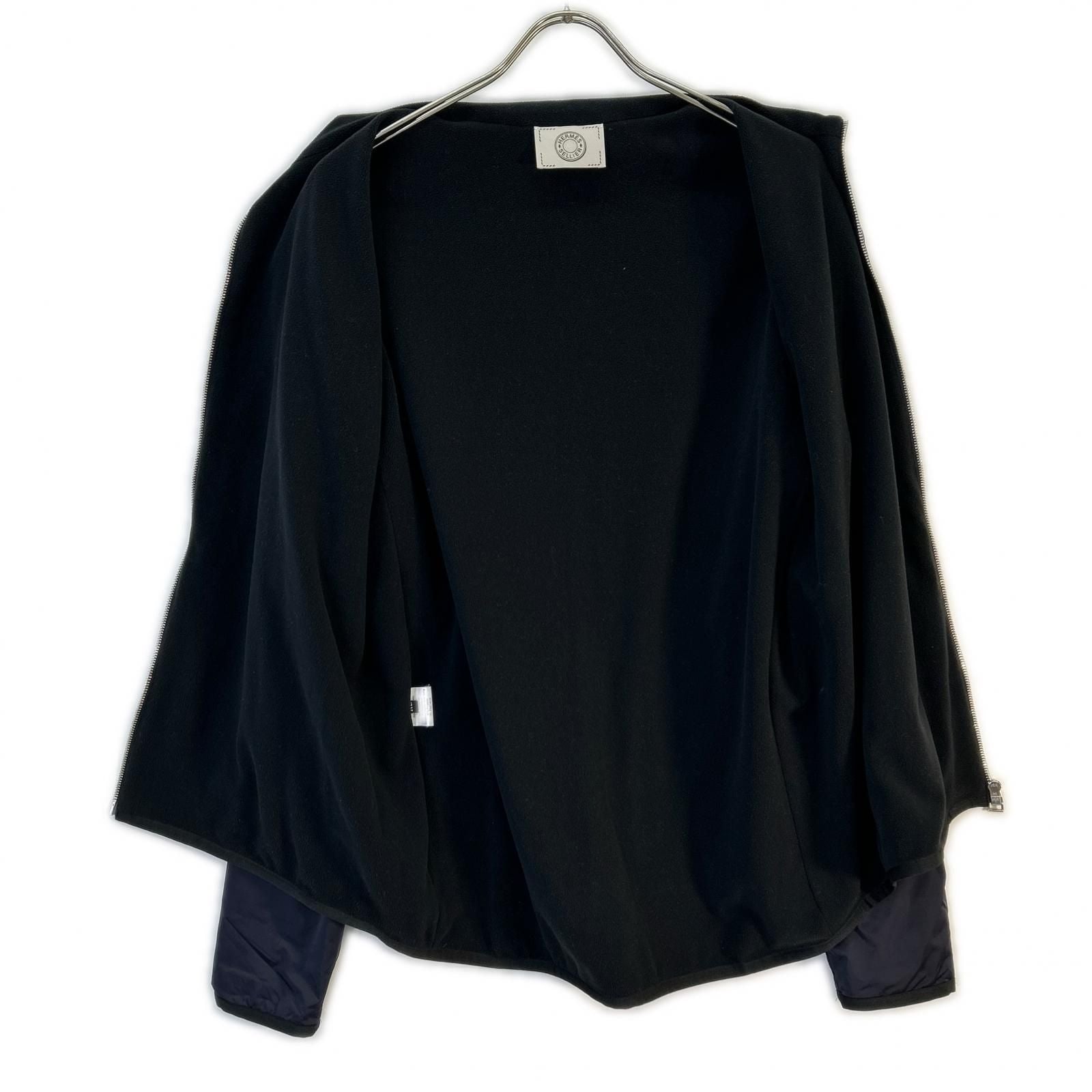Hermes Lined Fleece Zip Up XL Jacket — view 3