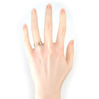 Hermes Ring D'Ancre PM Points Diamond Total 18K Pink Gold — view 6