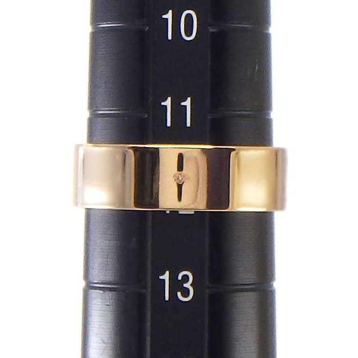 Hermes Ring D'Ancre PM Points Diamond Total 18K Pink Gold — view 7