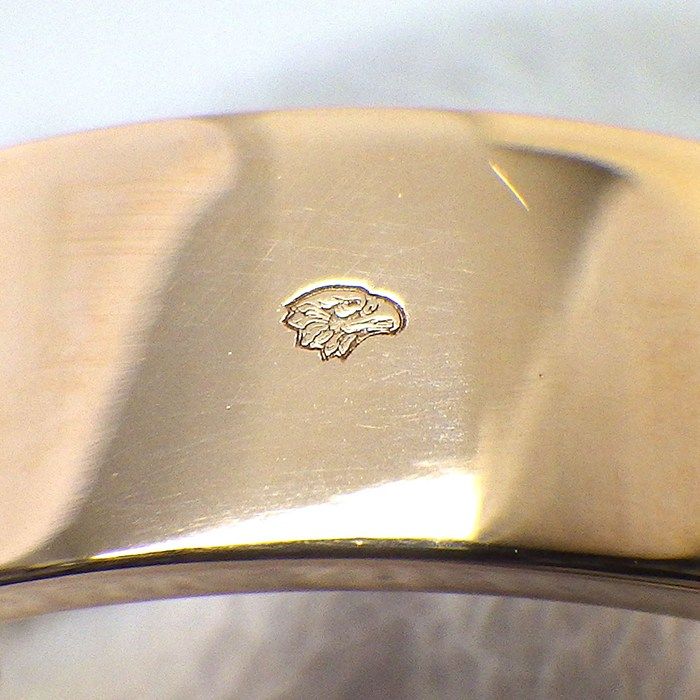 Hermes Ring D'Ancre PM Points Diamond Total 18K Pink Gold — view 4