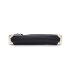 Louis Vuitton Shoulder Bag Slim Trunk Black Cuffleather Silver — view 4