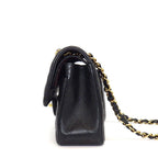 Chanel Shoulder Bag Quilted 23 Classic Small Onwards Black Lambskin — view 3
