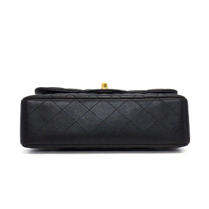 Chanel Shoulder Bag Quilted 23 Classic Small Onwards Black Lambskin — view 4