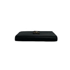 Louis Vuitton Portefeuille Capucines Compact Leather Trifold Wallet Black Pink — view 3