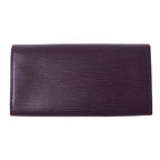 Louis Vuitton Wallet Epi Portefeuille Sarah Cassis Purple — view 2