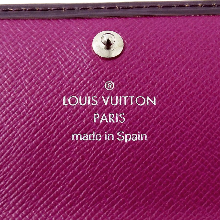 Louis Vuitton Wallet Epi Portefeuille Sarah Cassis Purple — view 5
