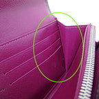 Louis Vuitton Wallet Epi Portefeuille Sarah Cassis Purple — view 7