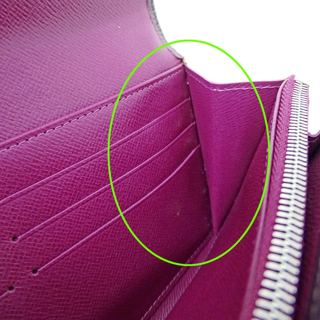 Louis Vuitton Wallet Epi Portefeuille Sarah Cassis Purple — view 7