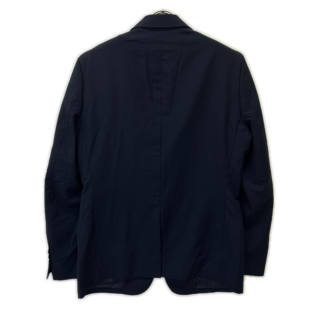 Dior Navy Arm Saddle Pocket Wool Mohair Tailored Jacket 48 — view 2