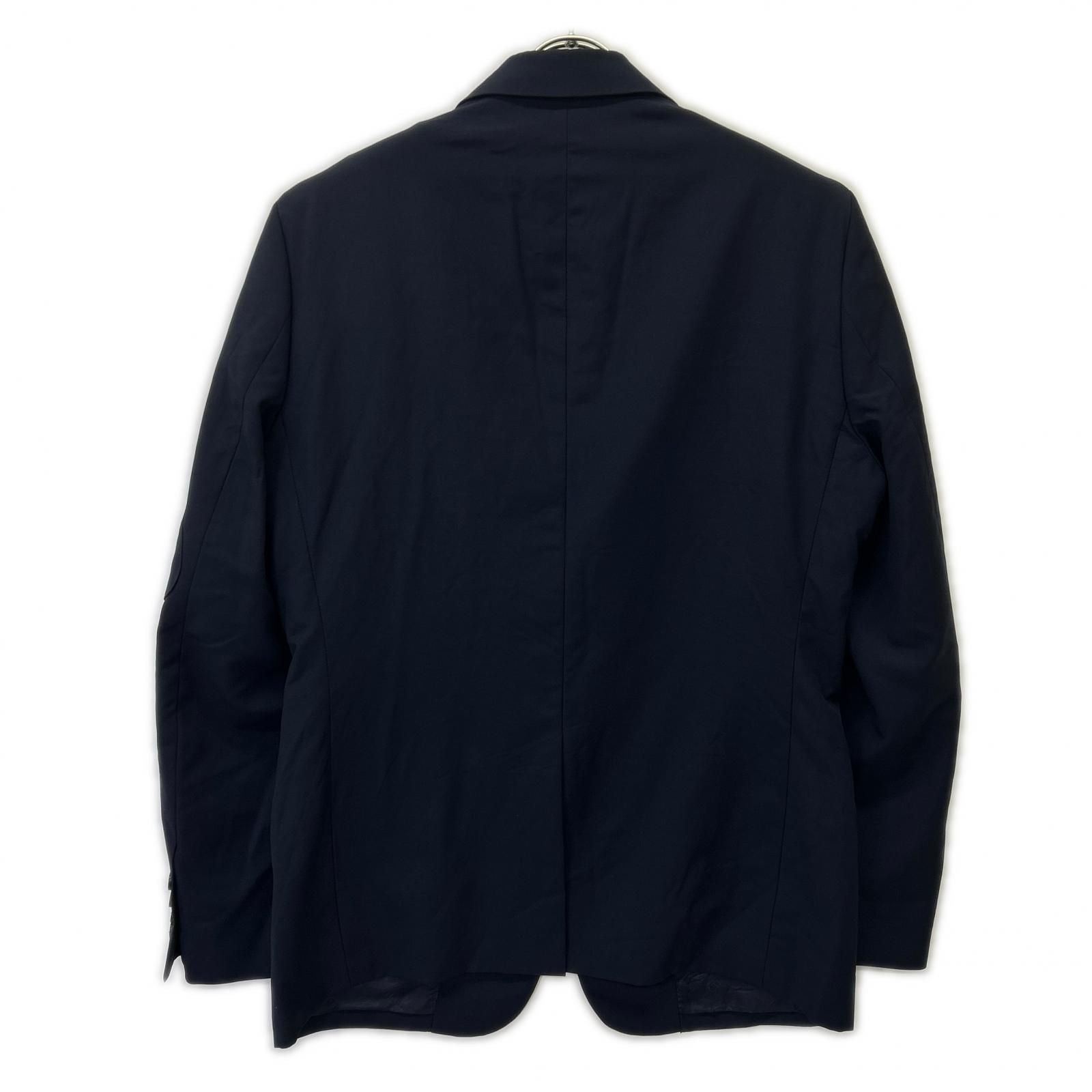 Dior Navy Arm Saddle Pocket Wool Mohair Tailored Jacket 48 — view 2