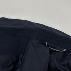 Dior Navy Arm Saddle Pocket Wool Mohair Tailored Jacket 48 — view 8