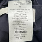 Dior Navy Arm Saddle Pocket Wool Mohair Tailored Jacket 48 — view 5