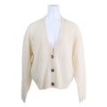 Hermes Series Button Jacquard Knit Cardigan 38