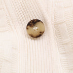 Hermes Series Button Jacquard Knit Cardigan 38 — view 8