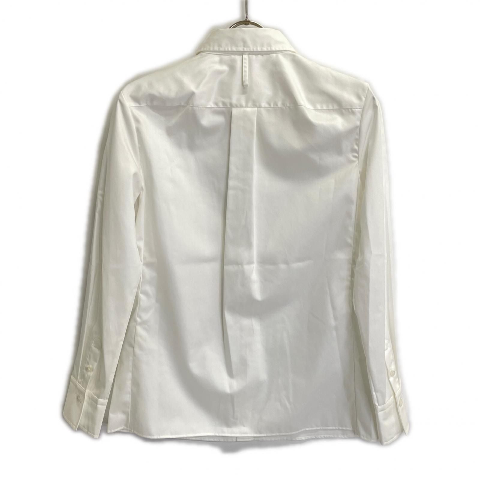 Hermes White Cotton Series Shell Button Shirt 34 — view 2