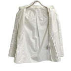 Hermes White Cotton Series Shell Button Shirt 34 — view 3