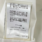 Hermes White Cotton Series Shell Button Shirt 34 — view 6