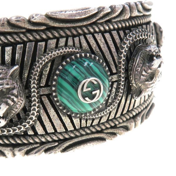 Gucci Bangle Bracelet Silver — view 6