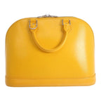 Louis Vuitton Alma PM Epi Handbag Citron Yellow Silver — view 3