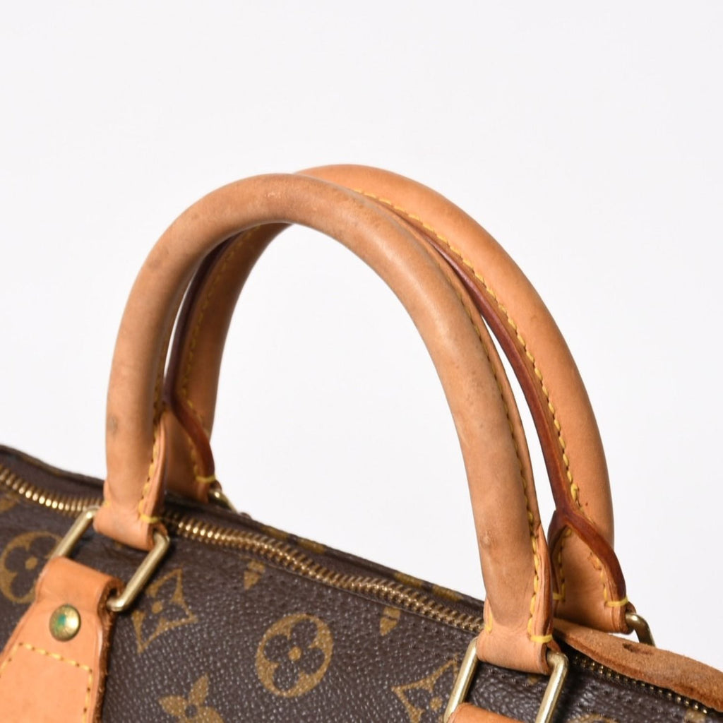 Louis Vuitton Speedy 30 Handbag Monogram Brown Gold — view 8