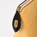 Louis Vuitton PM Handbag Monogram Vernis Yellow Black Gold 4 — view 8