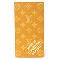 Louis Vuitton Portefeuille Brazza NM Wallet Monogram Heritage Canvas Yellow