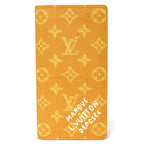 Louis Vuitton Portefeuille Brazza NM Wallet Monogram Heritage Canvas Yellow
