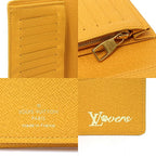 Louis Vuitton Portefeuille Brazza NM Wallet Monogram Heritage Canvas Yellow — view 6