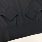 Dior Mock Neck Knit Sweater Logo Embroidery High Gee L Black Wool — view 5