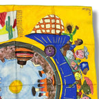 Louis Vuitton Silk Scarf Large le Voyage en Arizona Journey to Yellow — view 4