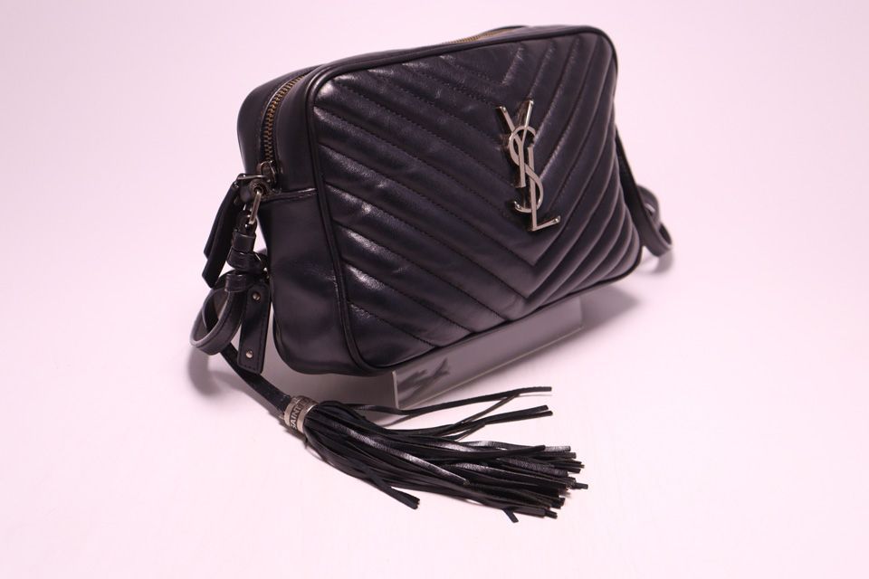 Saint Laurent Lambskin Shoulder Bag — view 4