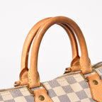 Louis Vuitton Handbag Speedy 25 Damier Azur White Navy — view 5