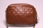 Chanel 0 Quilted Lambskin Chain Shoulder Bag — view 2