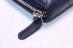 Chanel Quilted Lambskin Zip Around Wallet — view 4