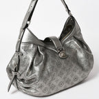 Louis Vuitton Mahina XS Shoulder Bag Argent Metallic Silver — view 3