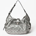 Louis Vuitton Mahina XS Shoulder Bag Argent Metallic Silver
