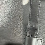 Louis Vuitton Backpack Christopher Slim Taurillon Leather Black Silver — view 7